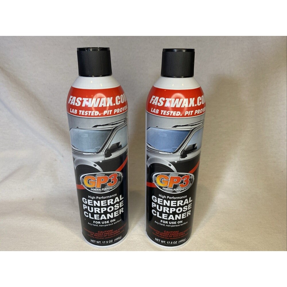 Lot Of 2 Cans Of CU4 HIGH PERFORMANCE WATERLESs GENERAL PURPOSE CLEANER